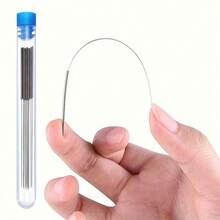 1pc Nozzle Cleaning Needle Set, Stainless Steel Tiny Hole Cleaning Needles, Multifunctional Cleaning Tool For Shower Head, Gas Stove Burner, 3D Printer Nozzle, Small Hole Debris Remover Household Maintenance Accessory - Stainless Steel Drill Bit Needle - View 7