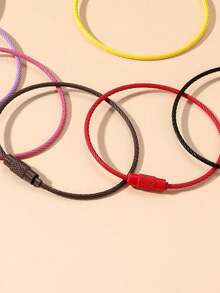 5/10/15/Jewelry Making Clasps & Hooks - Colorful Ring Buckle - View 3