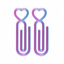 New Heart-Shaped Diamond Painting Canvas Roller Clip, Anti-Roll Process Clip Is Used For Canvas Storage And Fixing Tools 3D Printing Diamond Painting Accessories. - A - View 14