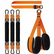Men's Chest Workout Resistance Band, Adjustable Pull-Up Assist Band, Fitness Training Band - Multicolor - View 10