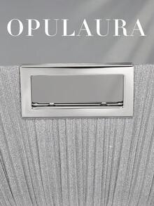 OpulAura 歐美女款時尚閃亮水鑽晚宴包，奢華亮面鑽石手拿包，優雅手提包，適合舞會、派對、雞尾酒會、生日派對，可搭配晚禮服，適合作為生日禮物、新娘手拿包 - 銀色 - 查看 7