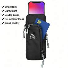 1pc Shoulder Strap Travel Storage Bag, Molle Phone Storage Pouch, Suitable For Backpack Tactical Belt Phone Hanging Bag, Hiking Outdoor Passport Holder Multi-Pocket Storage Bag, Phone Storage Bag, Backpack Accessory, Daily Carry Hiking Wallet, Suitable For Back To School Season - Multicolor - View 11