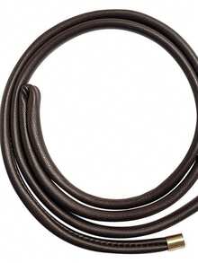1pc Leather Wrapped Hair Tie Suitable For Low Ponytail Hair Rope - Black - View 6
