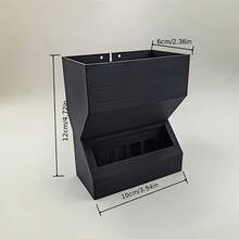 Adult Quail/Chicks Hanging Feeder, Anti-Spill Anti-Scratch Automatic Feeding Trough, Can Store Fixed Amount Of Food, Ideal Feeding Tool - Black - View 6