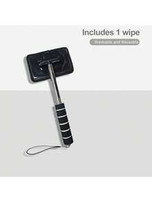 Detachable Handle Windshield Cleaning Tool (1 Cloth/3 Cloths/5 Cloths) - Microfiber Cloth Car Window Cleaning Brush, Car Glass Scraper, Car Window Cleaner, Windshield Cleaner, Car Cleaning Kit, Car Window Cleaner - One Size - View 16