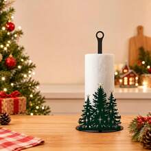 Christmas Tree-Shaped PET (Polyethylene Terephthalate) Napkin Holder - Christmas Tree - View 9