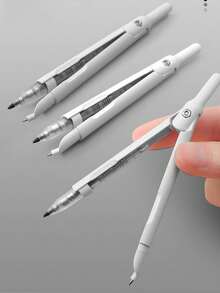 1pc Precision Circle Drawing Tool, Student Drafting Tool, Metal Drawing Tool, Suitable For Students And Professionals, Portable School And Office Stationery - Sets - View 8