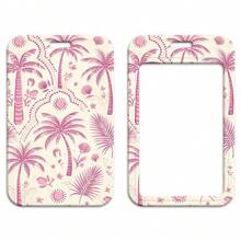 1 Piece Summer Pink Palm Tree Lanyard ID Badge Card Holder, Neck Strap Card Cover For Students Office Travel Daily Gift - Multicolor - View 15