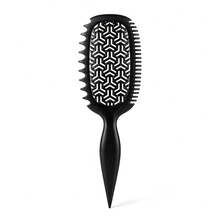 Vented Curl Defining Brush, Smoothing Styling Brush With Side Teeth & Pointed Tail For Curly, Wavy & Coily Hair, Sectioning, Shaping, Detangling & Daily Styling, Multi-Color Options - Curling Iron - View 10