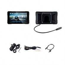 Motorcycle CarPlay Screen, Wireless CarPlay And Android Auto, Equipped With 5-Inch HD Screen And Adjustable Bracket, Supports Wireless Audio/Navigation, Battery Not Included - MP5 - View 10