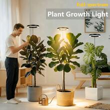 USB-Powered LED Full Spectrum Plant Growth Lamp, Adjustable 40.64cm-154.43cm Height, ABS Material, 0.5W Power Rating, For Seedlings & Flowers, No Battery Needed, Operates On ≤36V - Black - View 3
