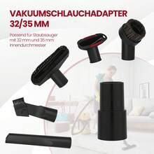 Vacuum Cleaner Nozzle Set, 7-Piece Universal Vacuum Cleaner Accessories, Multi-Function Vacuum Cleaner Nozzle Brush Head Set, Suitable For Car, Carpet, Furniture Universal Vacuum Cleaner Brush Head - View 4