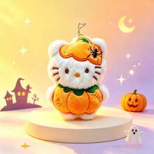 1 Buah Gantungan Kunci Liontin Halloween Sanrio Hello Kitt Hiasan Tas Kelelawar Figur Lucu Aksesori Kostum Dekorasi Pesta Kecil Hadiah Halloween - View 10