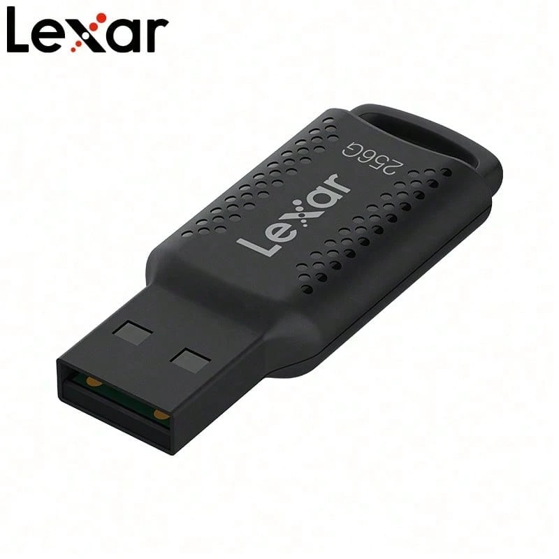 Lexar V400 USB 3.0 Flash Drive 64GB 128GB 256GB Memory Stick Berkecepatan Tinggi untuk Laptop PC, Audio Mobil, Smart TV, Pencadangan Data, dan Transfer File - View 1