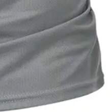 Women's Solid Color All-Season Long Sleeve Base Layer - Light Grey - View 7