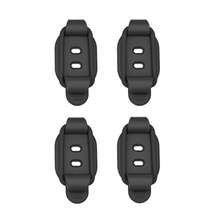 Self‑Adhesive Silicone Cable Management Clips With One‑Click Lock Elastic Hook Design, Releasable Cord Holder For Sorting Charging Cables Data Lines On Desk Wall Cabinet - Multicolor - View 10