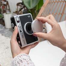 Camera Lens Protector Cap Compatible With InstaMini Camera Accessories, Aluminum Alloy Lens Cap Dustproof Waterproof Protective Cover, Protects Lens From Scratches, Easy To Install Single Lens Protector, Photography Accessory - View 4