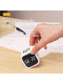 5/10/30/60 Minute Customizable Digital Cube Pomodoro Timer, Efficient Timer, Kitchen Timer, Desktop Timer With Vibration And Adjustable Alarm, Suitable For Task Management, Cooking, Studying - Multicolor - View 5