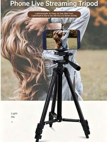 Aluminum Alloy Desktop Phone Stand Multifunctional Photography Portable Live Streaming Light Live Shooting Tripod Outdoor - View 6