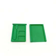 Ultra-Portable Mini Thin 3D Printed SIM Card Storage Box, Anti-Loss Anti-Scratch Multi-Slot Card Organizer, Built-In Card Ejector Pin Slot + Dedicated Reserved Slot, Durable Lightweight TF/SD Memory Card Protective Storage Holder, Universal Phone Travel Outdoor Daily Portable Essential Tool Accessory - View 7