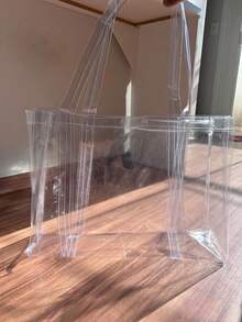 Sacola transparente multiuso JUMBO Reforçada - Transparente - Visão 7