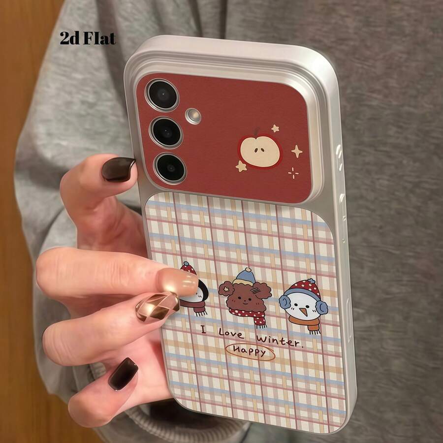 Fashionable Soft Phone Case With Metallic Spray Paint Finish, Large ...