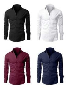 Men Shirts - White - View 10