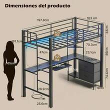 Bed Frames - Black - View 7