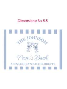 1/2/5pcs Customized Wine Labels, Personalized Sparkling Wine Bottle Stickers, Waterproof Wine Labels, Customizable Name And Message, Birthday Anniversary Gift Wine Labels, Suitable For Italian Sparkling Wine, Bridal Shower Party Favors - Multicolor - View 11