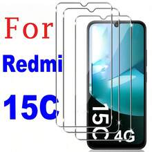3 قطع واقي شاشة زجاج مقسى ل- REDMI A5/13C/14C/15C/ 17 4G/5G/ Note 17/ A7 PRO، خالي من الفقاعات، مقاوم للخدش، تغطية كاملة، عالي الدقة، واقي شاشة زجاج مقسى 9H - شفاف - مشاهدة 15