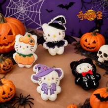 1 Buah Gantungan Kunci Liontin Halloween Sanrio Hello Kitt Hiasan Tas Kelelawar Figur Lucu Aksesori Kostum Dekorasi Pesta Kecil Hadiah Halloween - View 2