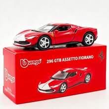 Bburago Series 1:64 Die-Cast Alloy Sports Car Model - Miniature Realistic Collectible Car, Birthday And Holiday Gift For Men - Multicolor - View 19