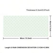 Korean Ins Japanese Anime Light Green Polka Dots Bow Sweet Girl's Room Y2K Girl PU Leather Mouse Pad Office Study Room Desk Waterproof Tablecloth Computer Keyboard Game Mouse Pad Table Mat - View 12