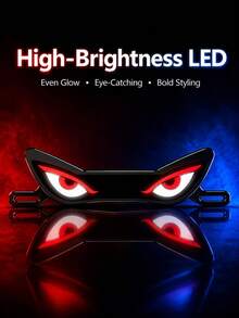 XF.Merak Motorcycle Rear License Plate Light, Motorcycle LED Light, 12V LED ABS Decorative Light, Dynamic LED, Multiple Adjustable Modes, Suitable For Most Models, Motorcycle Accessories, Car Accessories, No Battery Required - A - View 6