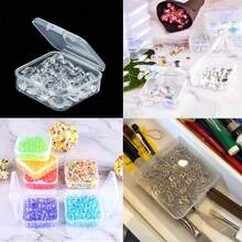 32pcs Plastic Storage Box Set, DIY Handmade Beading Accessories Organizer, Multi-Functional Portable Storage Box, Home Storage, Sewing Supplies Organizer, Suitable For DIY Crafts, Beads, Jewelry And Nail Art Supplies - Multiple Styles - View 4