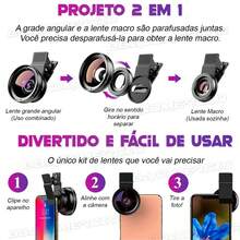 Phone Lens - siyah - Görünüm 3