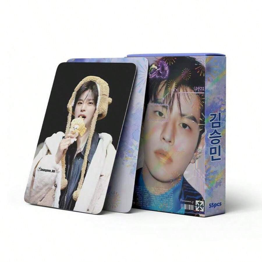 55pcs KP OP Merchandise LOMO Collectible Photocard Set, Photo Cards, Photo-Style Cards, Paper Card Set, Photo Card, Arirang, Bangtan, BTS21 Accessories, Photocard
