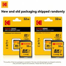 Kodak SDXC 記憶卡 32GB 64GB 128GB Class 10 UHS-I U1 V30 A1 高速 SD 卡，最高 100MB/S，4K Ultra HD 影片錄製記憶卡，適用於單反相機、數位相機和筆記本電腦 - 黃色 - 查看 9