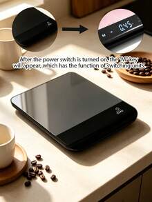 [Hot New Product] Precision Kitchen Scale, 10kg Capacity, Easy To Clean And Operate, Suitable For Baking And Cooking, Can Accurately Measure Grams And Ounces, Features Tare Function, Accurate Measurement (Battery Not Included). - Multicolor - View 5