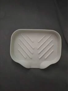 1/2pcs Self-Draining Slanted Silicone Soap Dish, Quick-Drip Soap Holder Tray, Non-Slip Elastic Silicone Soap Storage, Multi-Functional Storage Tray For Bathroom, Kitchen And Shower - Multicolor - View 15