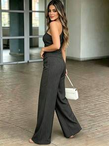 Women Suit Sets - Black - View 4