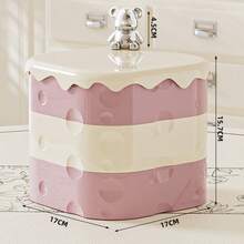 Storage Box Kitchen Organizer Rack For Tools, Portable Shelf, Decorative Ornament, Storage Box, Desktop Jewelry Box, Vanity Organizer, Decorative Ornament, Christmas Gift - Multicolor - View 7