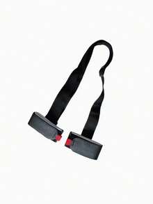 1Pc Universal Adjustable Ski Carrier Strap, Portable Snowboard Carrier Shoulder Straps, Cushioned Nylon Shoulder Harness, Non-Waterproof Lightweight Skiing Backpack Accessory For Men And Women(The Direction Of Hook And Loop Pasting Is Random) - Red Ears - View 4