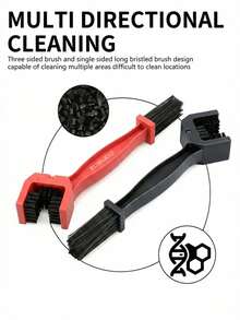 TOSUOD Motorcycle Chain Cleaning Brush Plastic Bicycle/Motorcycle Brush Chain Cleaner Outdoor Cleaning Brush Road Care Tool Motorcycle Parts - Multicolor - View 9