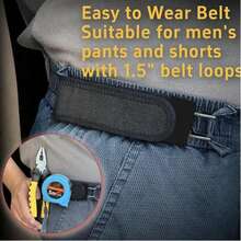 1/2pcs Unisex Buckle-Free Elastic Waist Belt, Metal Hook Stretch Belt, Comfortable And Easy To Use, Valentine's Day Gift For Men - Multicolor - View 7