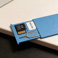 Ultra-Portable Mini Thin 3D Printed SIM Card Storage Box, Anti-Loss Anti-Scratch Multi-Slot Card Organizer, Built-In Card Ejector Pin Slot + Dedicated Reserved Slot, Durable Lightweight TF/SD Memory Card Protective Storage Holder, Universal Phone Travel Outdoor Daily Portable Essential Tool Accessory - View 3