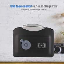 Portable Cassette Player, USB Cassette To MP3 Converter, Convert Audio Cassette To Digital MP3 - View 4