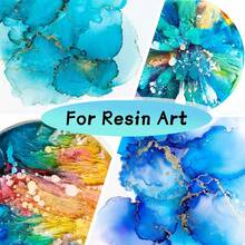 16 Colors 10ml High Concentrated Alcohol‑Based Ink, Concentrated Epoxy Resin Pigment Dye, Ideal For Resin Petri Dish, Coaster, Tumbler Cup Making - 16-color Set - View 3