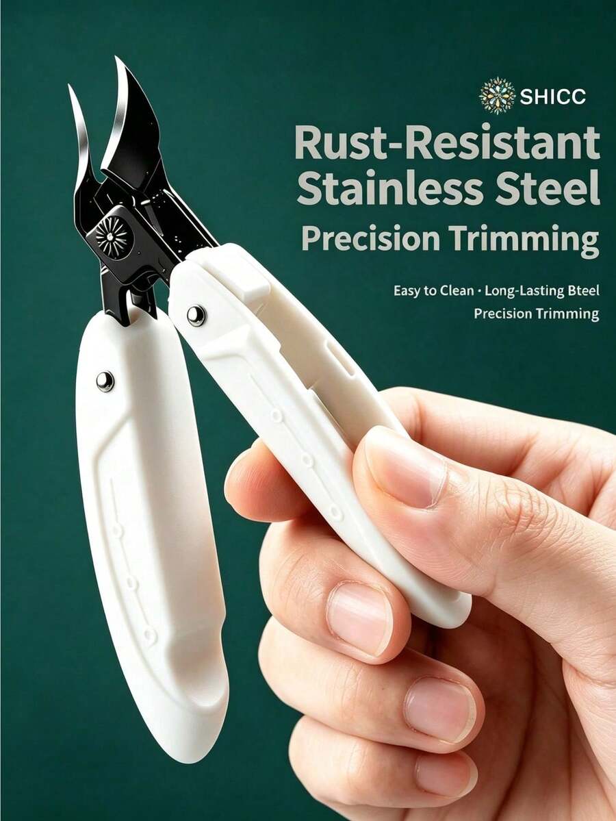 Eagle Beak Nail Clipper, Foldable Portable Ingrown Nail Trimmer, Specialized Oblique Edge Nail Clipper For Toenails, Home Pedicure Tool For Dead Skin And Hangnails - Multicolor - View 1