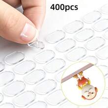 320pcs 4-Pack Transparent Double-Sided Adhesive Dots - Removable, High-Quality Strong Adhesive Suitable For DIY Crafts, Home Decor, Posters And Party Decorations, Creative Projects, Clean Design Craft Tape - Various - View 9